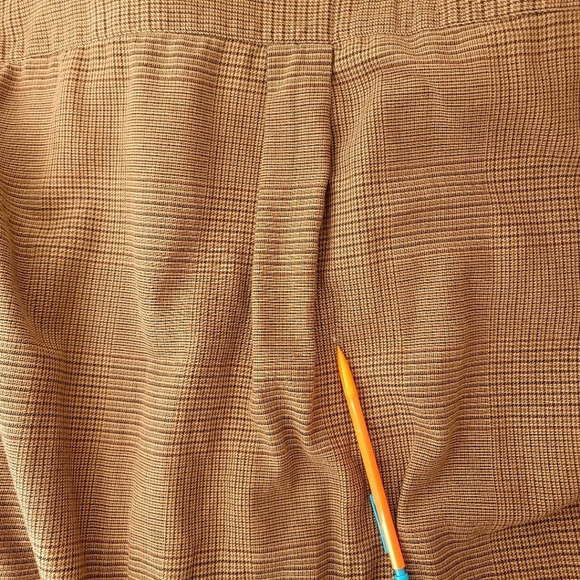 Men's Casual Button-Down Shirts - Beige and Brown - Picture 16 of 16